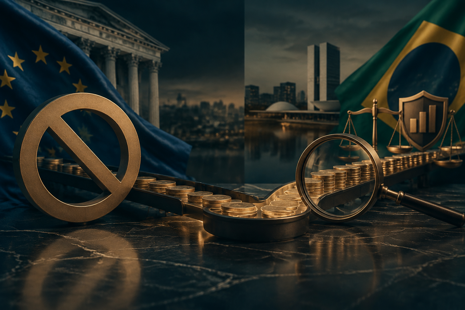 Comparação entre a proibição do PFOF na Europa e as regras de transparência e execução de ordens no Brasil