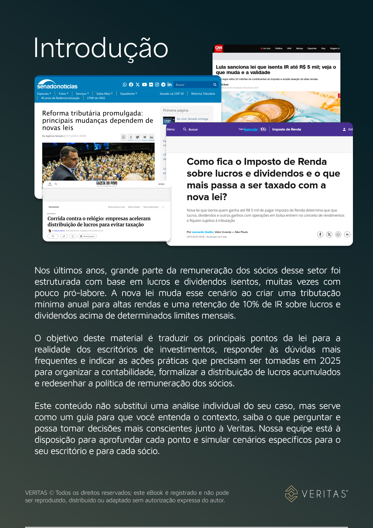 Página do material FAQ: A Reforma do Imposto de Renda e o impacto no mercado de investimentos